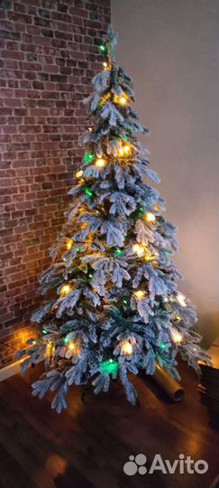 Елка искусственная заснеженная 150, 210, 240