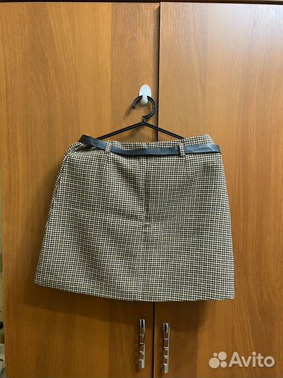 Юбка в клетку