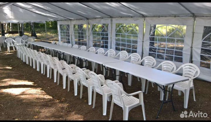 Аренда шатра и другого оборудования для праздника