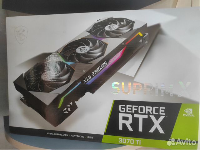 Видеокарта MSI RTX 3070 Ti suprim X 8G купить в Нижнем Новгороде с ...