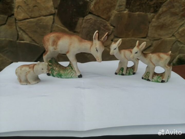 Олень и детишки