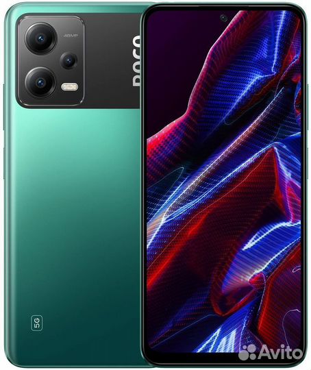 Телефон Xiaomi poco X5 5G 8/256 гб зеленый