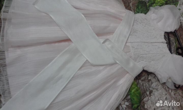 Платье нарядное на девочку дл.72см