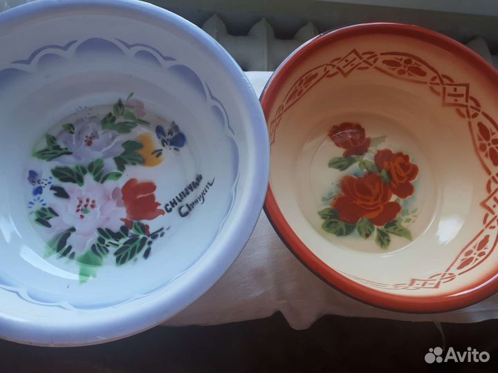 Тазы Китай эмаль СССР
