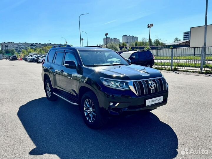 Toyota Land Cruiser Prado 2.8 AT, 2018, 163 183 км