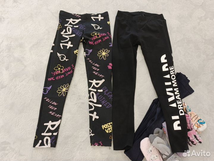 Вещи для девочки пакетом, размер 134