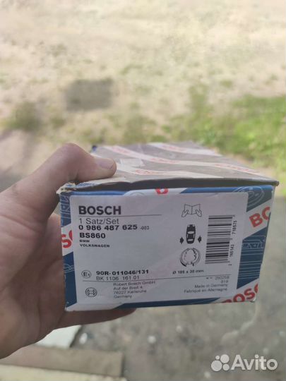 Задние колодки ауди фольксвагин