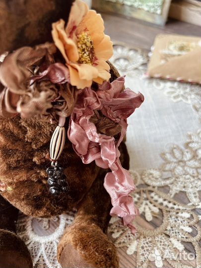 Мишка тедди ручная работа