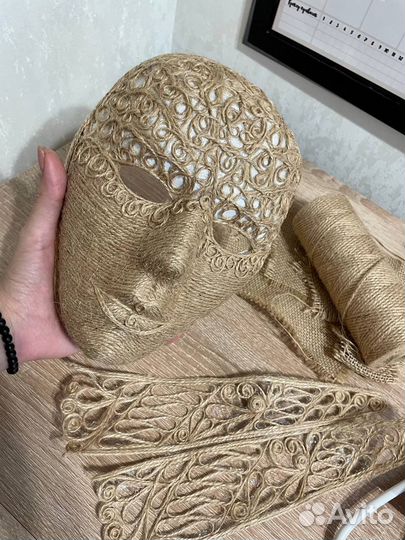 Декоративная картина маска ручной работы