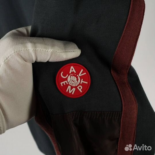 Лонгслив Cav Empt с плащевыми вставками