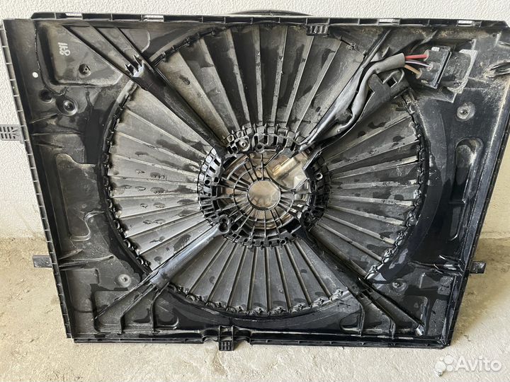Вентилятор радиатора mercedes GLC x253