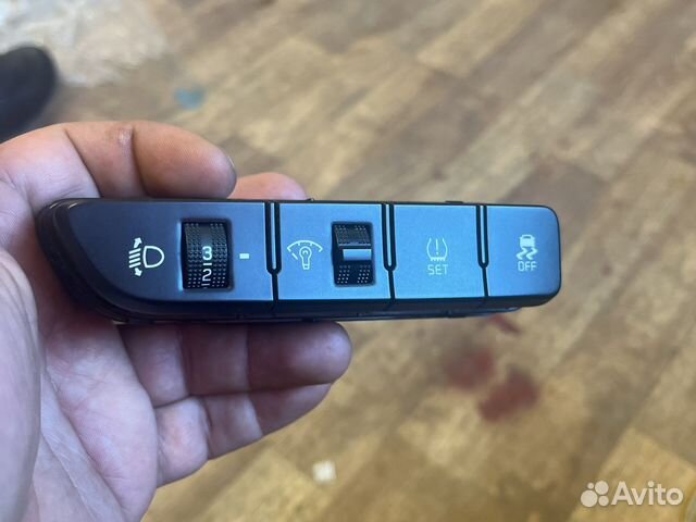 Кнопки света Kia Rio 4 2017+
