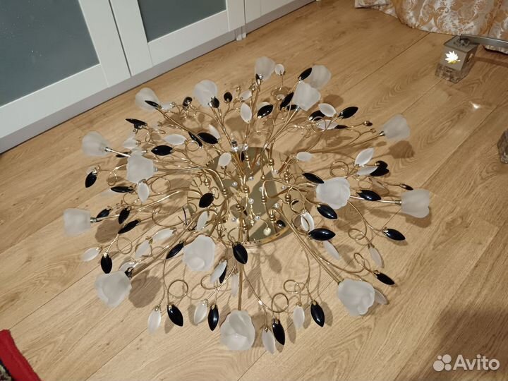 Люстра потолочная бу