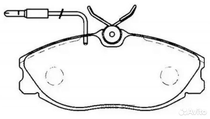 HSB HP8392 Колодки торм