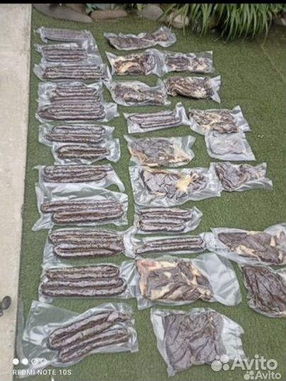 Горное Сушенное мясо и колбаса