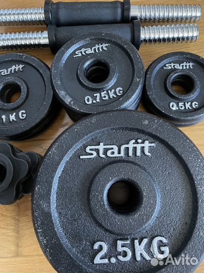 Гантели разборные Starfit