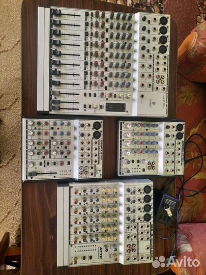 Микшерные пульты behringer