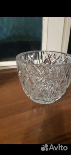 Хрустальная ваза
