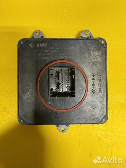 Блок управления фары bmw f30 LED 7457873