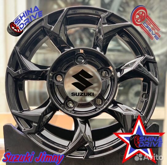 Диски Suzuki Samurai R15 5x139,7 Black Gloss