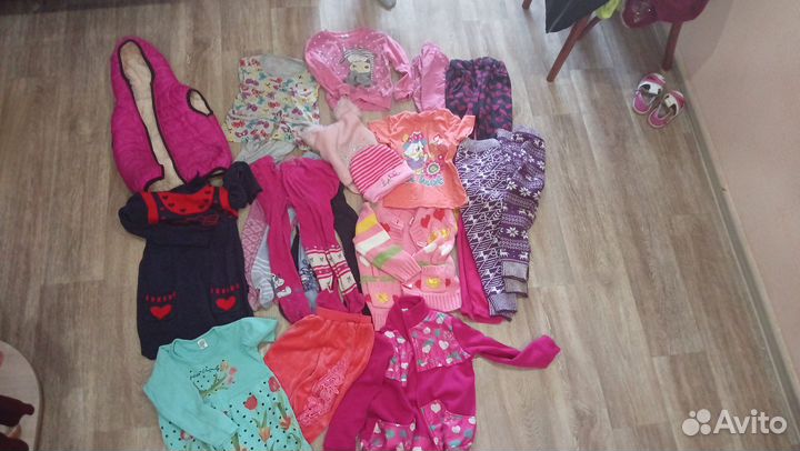 Детские вещи, пакетом
