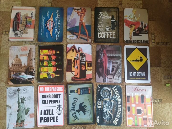 Декоративные таблички