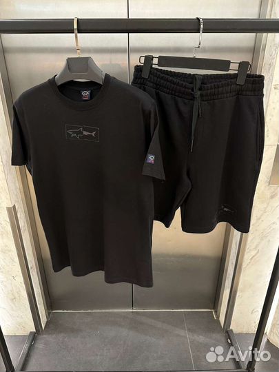 Костюм шорты и футболка paul shark