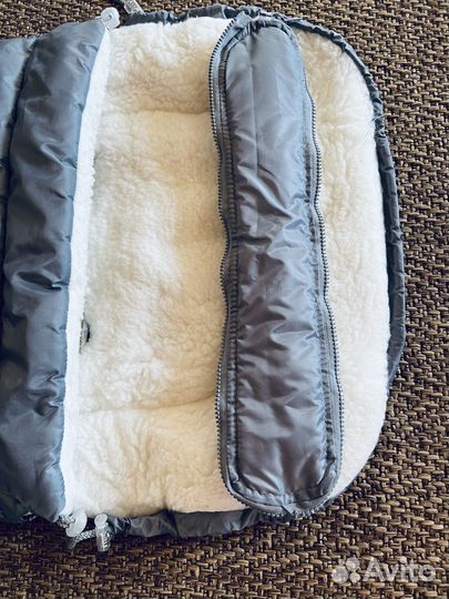 Зимний конверт на овчине Leader kids