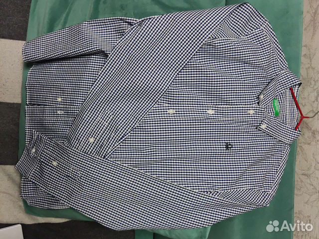 Рубашка Unired Colours of Beneton мальчика новая