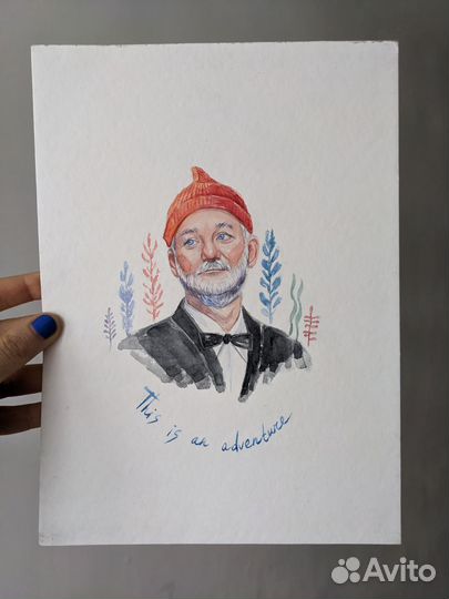 Акварельная иллюстрация 