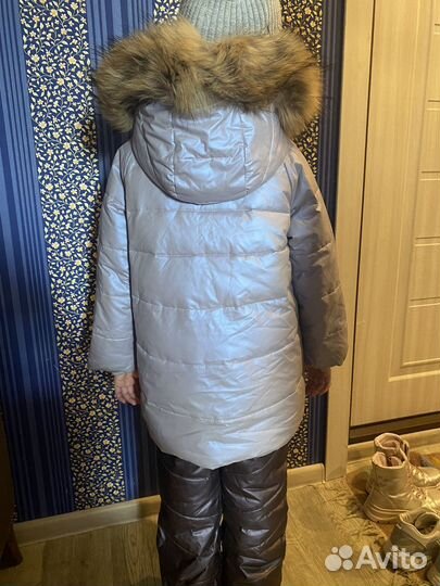 Пуховик со штанами детский