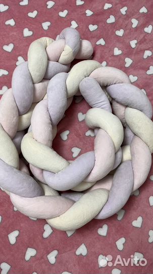 Бортик косичка