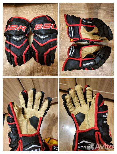 Перчатки хоккейные bauer reebok