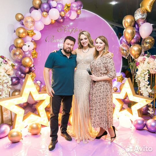 Ведущая и музыкант вокалисты на мероприятия