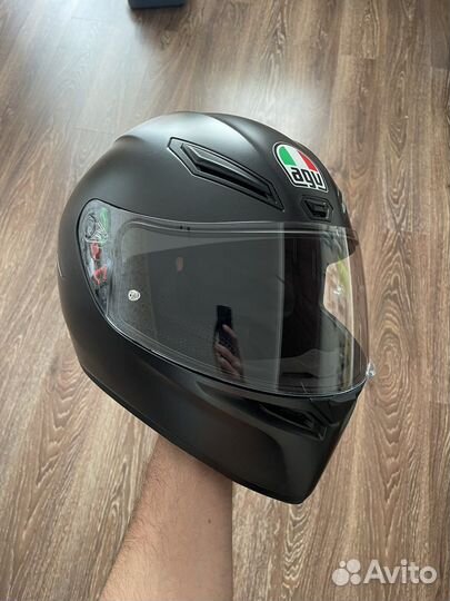 Мотошлем AGV k1 Matt Black ML (57-58)
