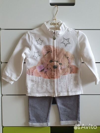 Костюм для девочки 18мес и одежда пакет