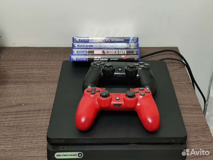 Sony PS4 на тб с играми