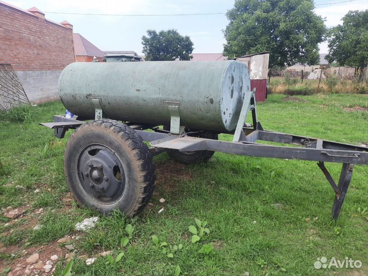 Водовозка с прицепом