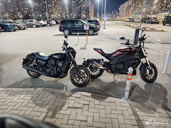 Harley Davidson Street 750, пробег 2187