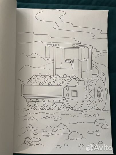 Большая раскраска машины