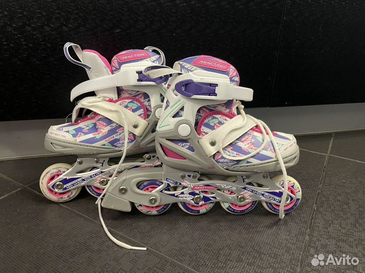 Ролики детские Reaction размер 26-31