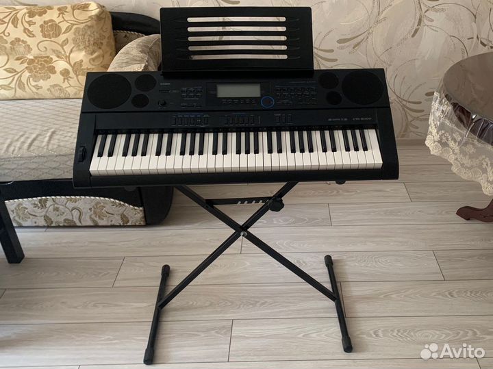 Синтезатор casio CTK-6000+подставка Acropolis