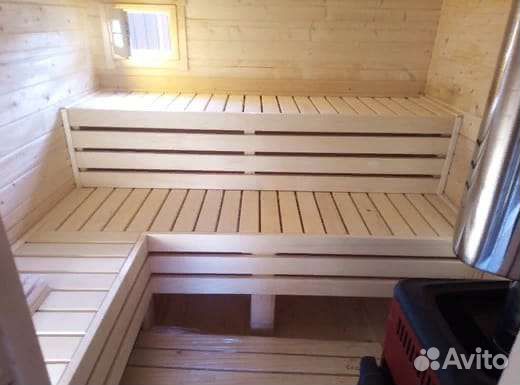 Баня квадро бочка 4 метра