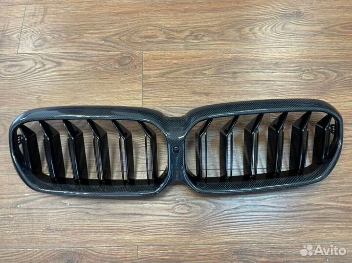 Решетки радиатора Рестайл карбон M5 Look Бмв G30