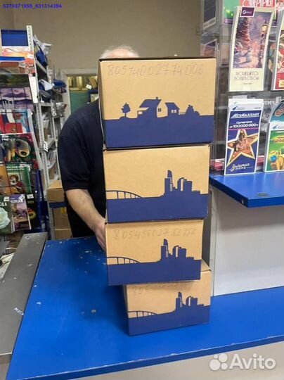 Коробка с товарами / бокс с товарами (Арт.99131)