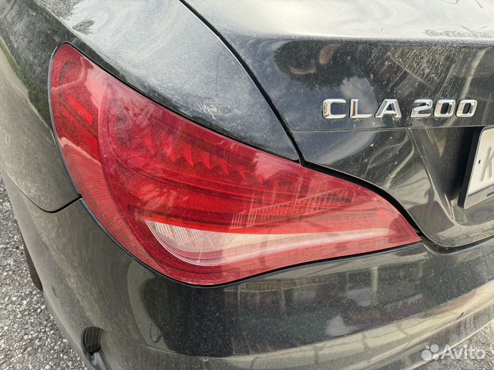 Фара задняя левая