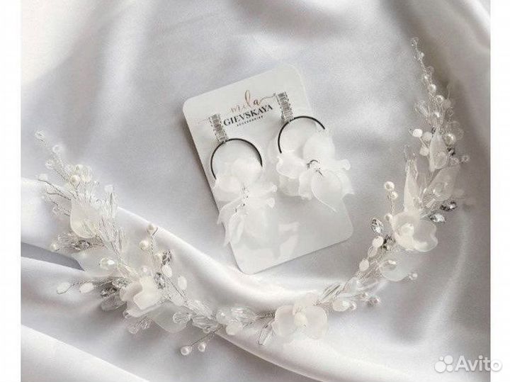 Свадебное украшение для волос