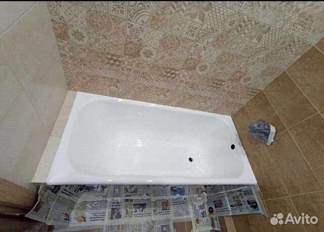 Реставрация ванны жидкий акрил
