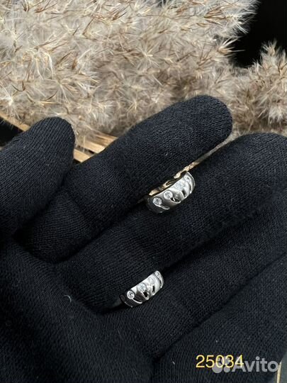 Золотые серьги