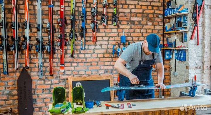 Парафин, заточка кантов, ремонт, обслуживание